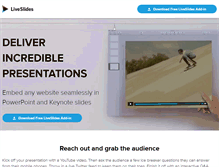 Tablet Screenshot of liveslides.com